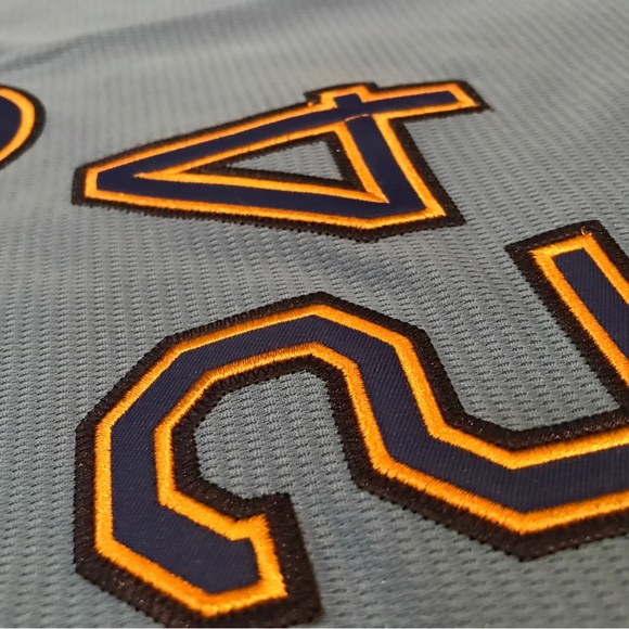 Ken Griffey Jr Seattle Mariners Jersey Mens XL NWT 1980’s baby blue ! - Picture 4 of 12